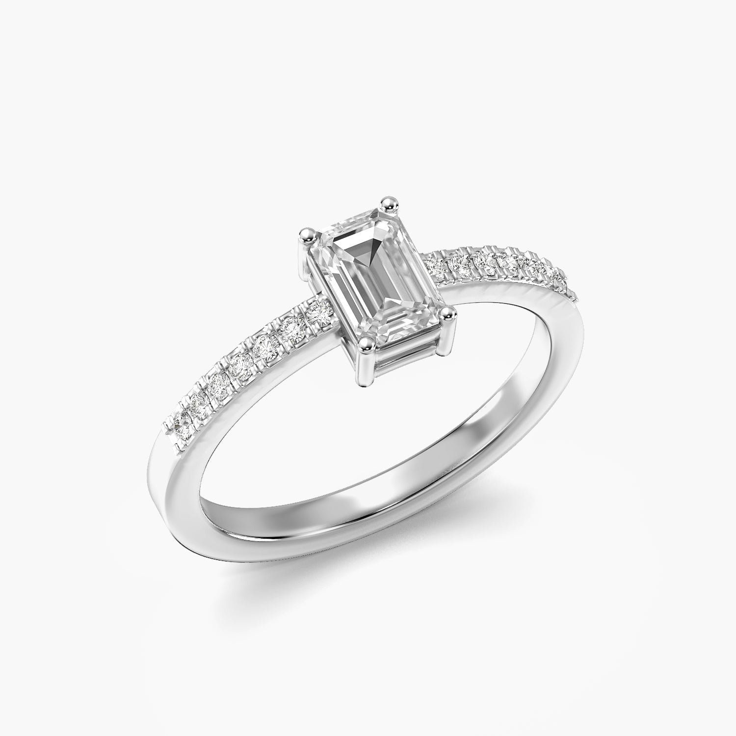 Elara Emerald Lab-Grown Diamond Ring