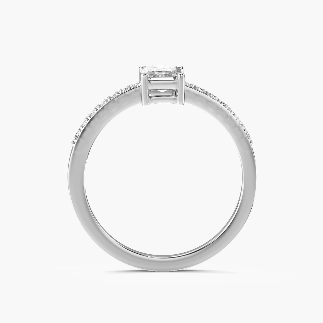 Elara Emerald Lab-Grown Diamond Ring