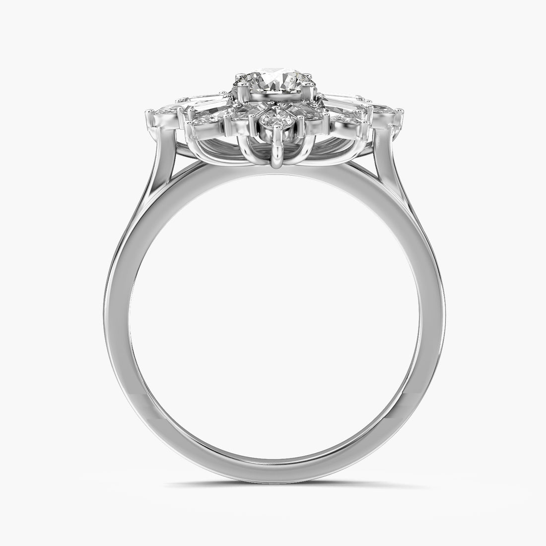 Sunblossom Lab-Grown Diamond Ring