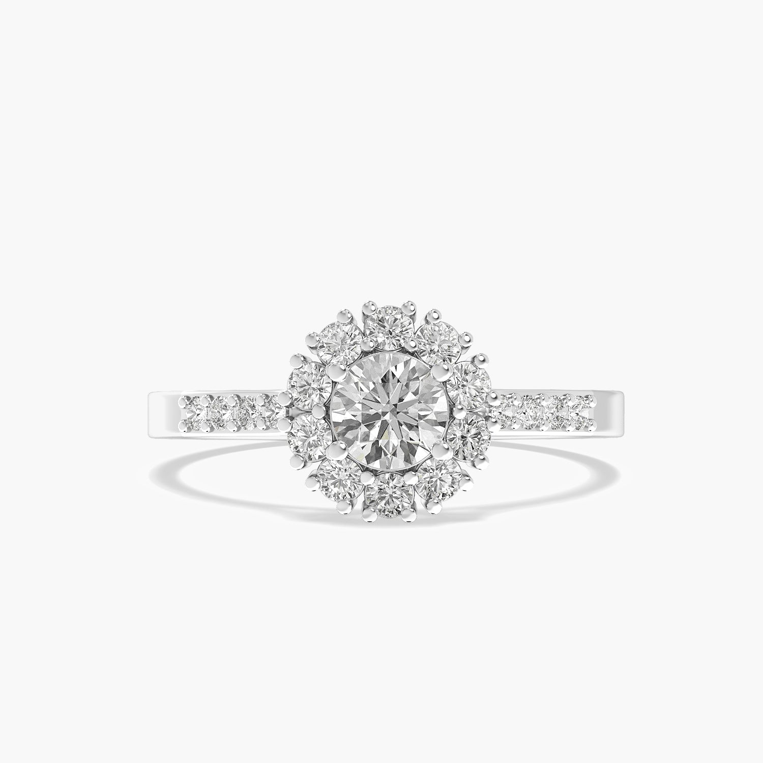 Celestia Halo Lab-Grown Diamond Ring