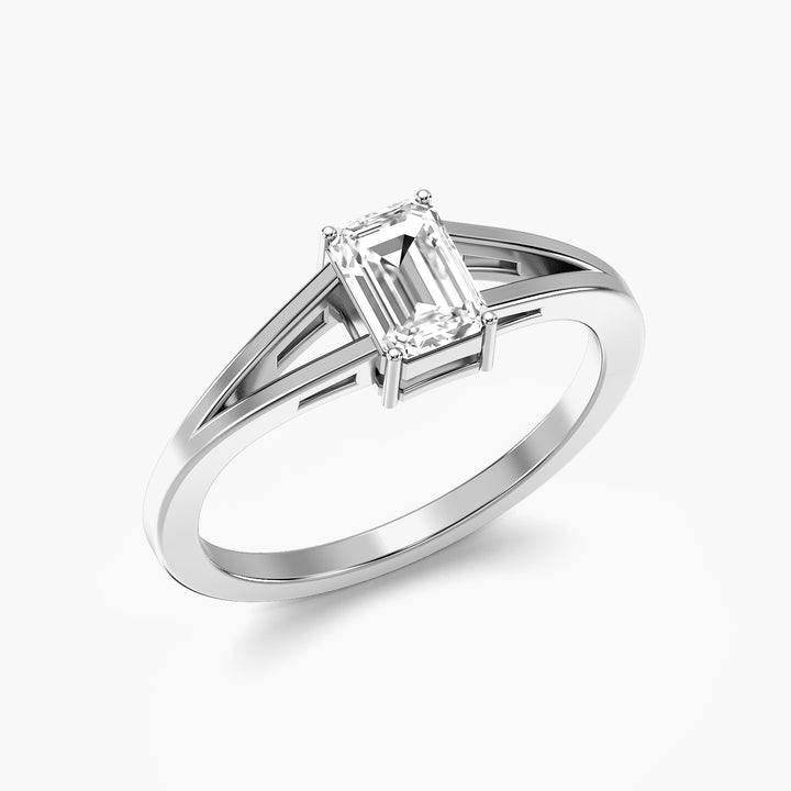Lumine Emerald Cut Ring