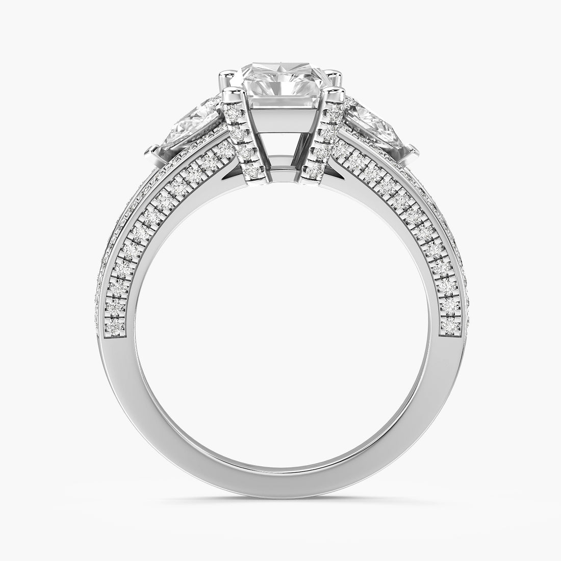 Aurora Radiant Lab Grown Diamond Ring