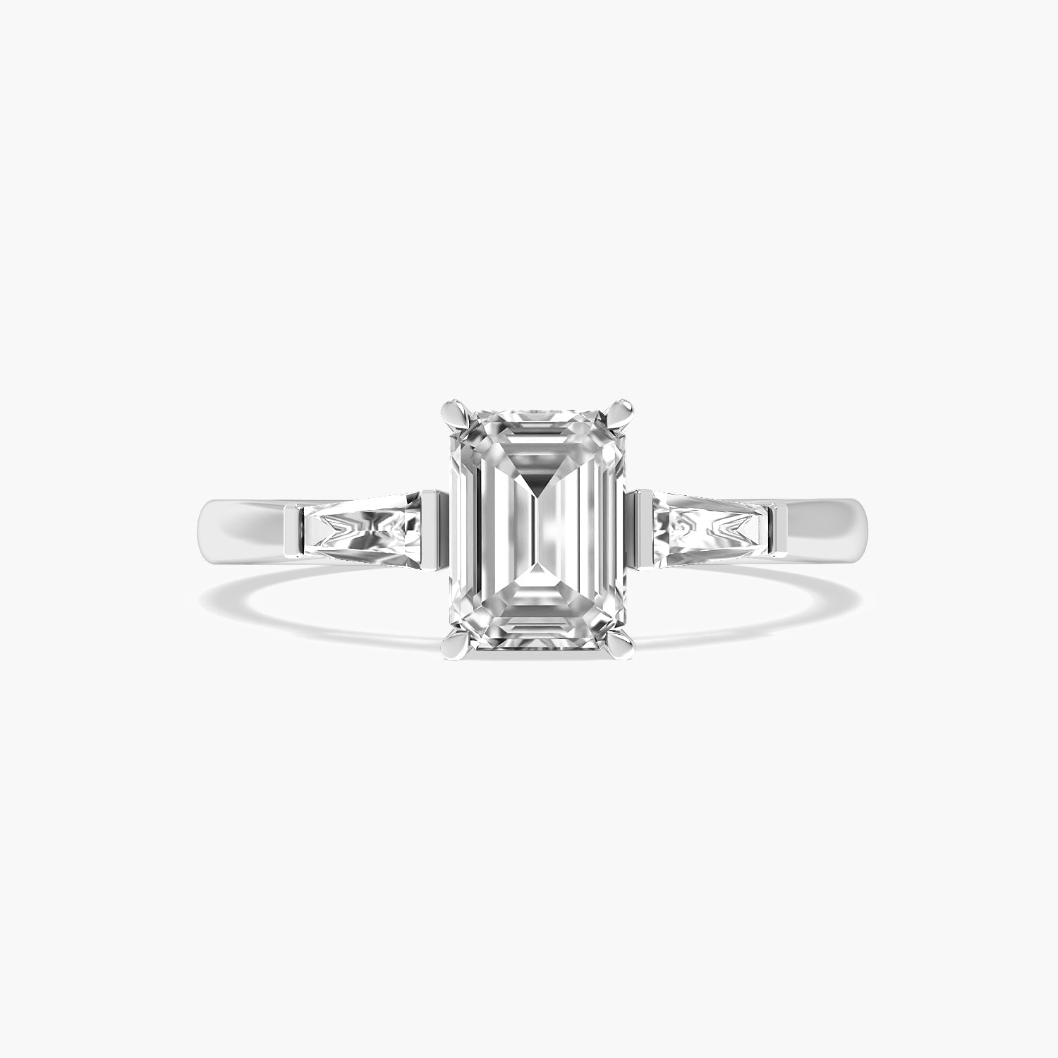 Elara Emerald Trio Ring
