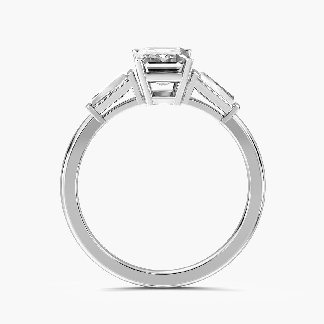 Elara Emerald Trio Ring