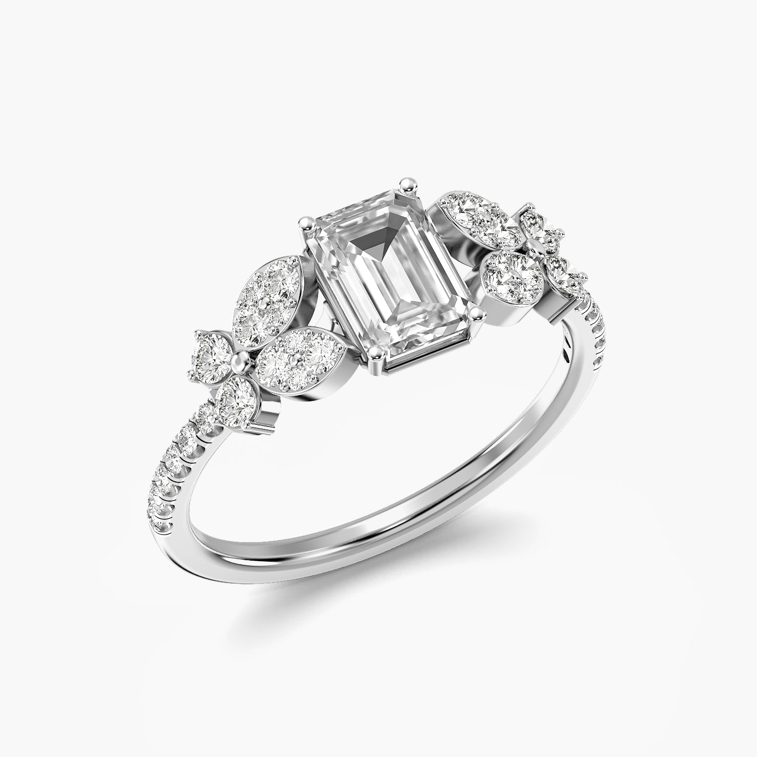 Seren Emerald Radiance Ring