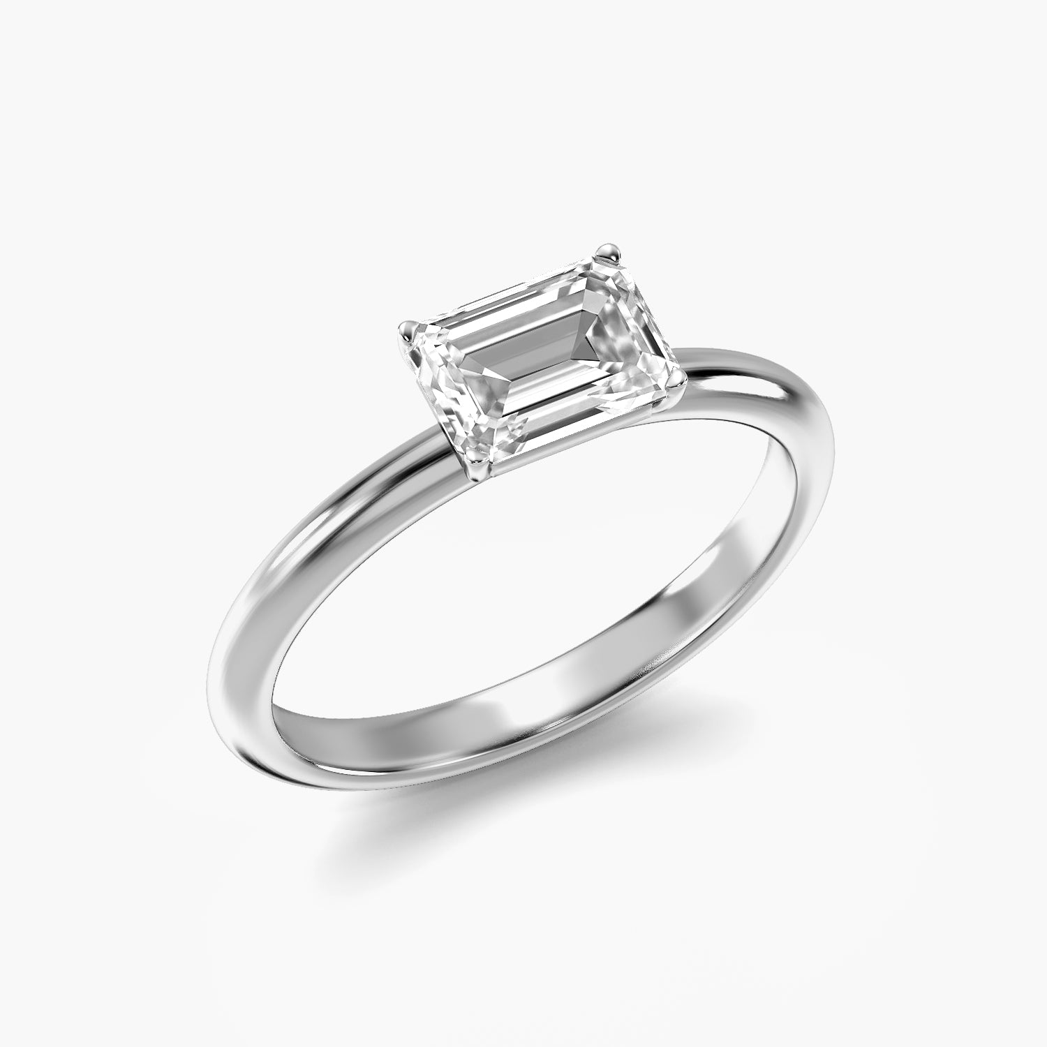 Elara Emerald Classic Solitaire