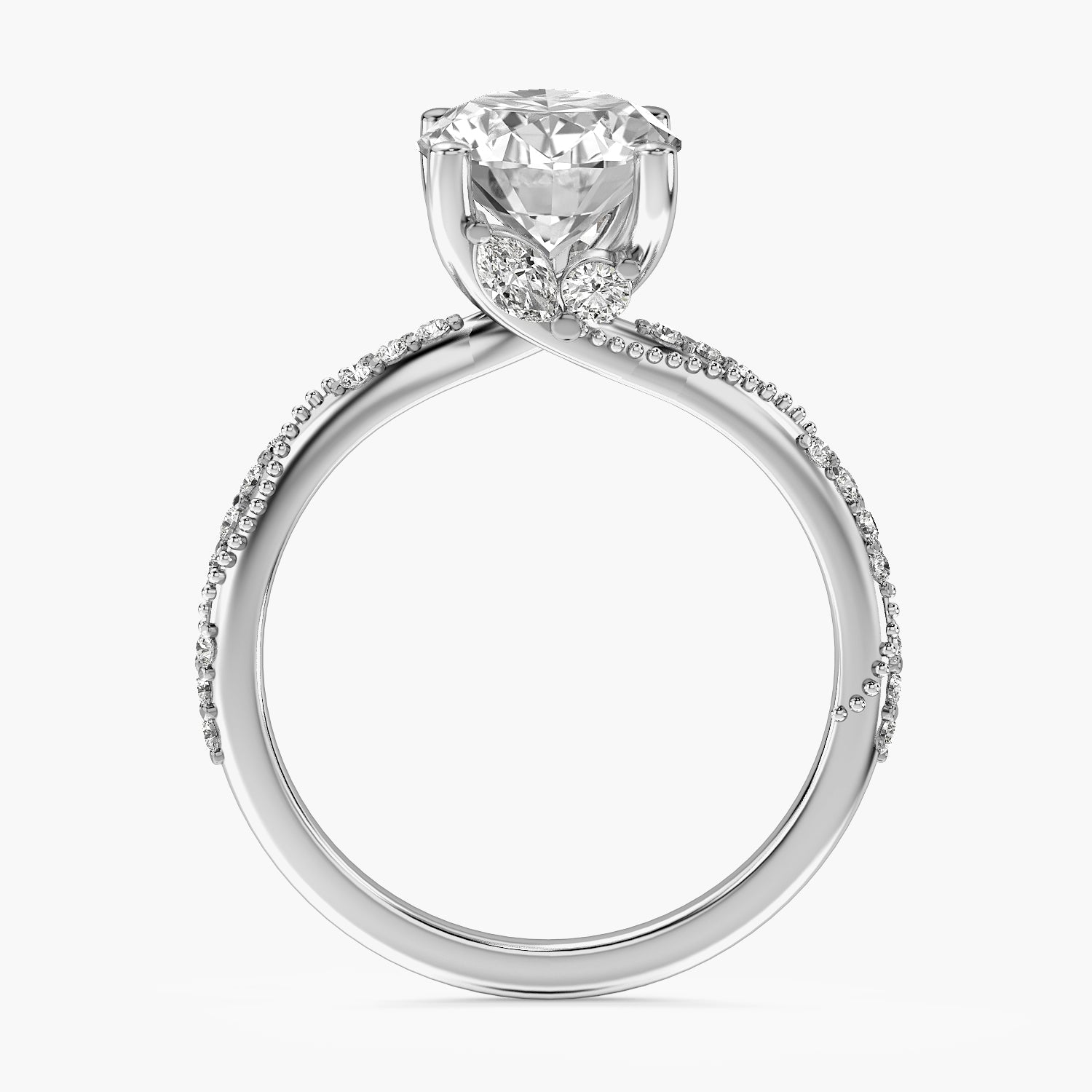 Elara Oval Lab Grown Diamond Ring