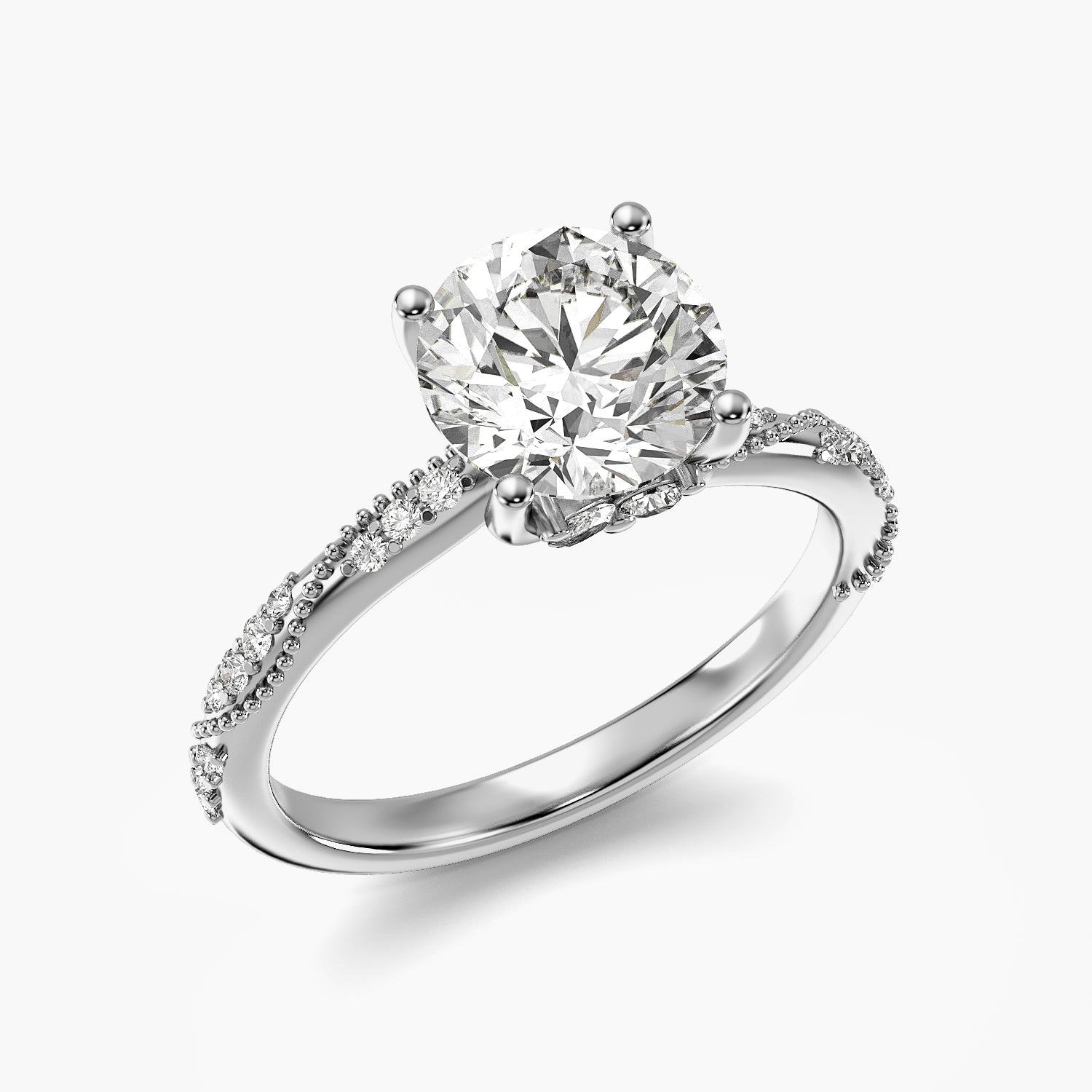 Nova Round Lab Grown Diamond Ring