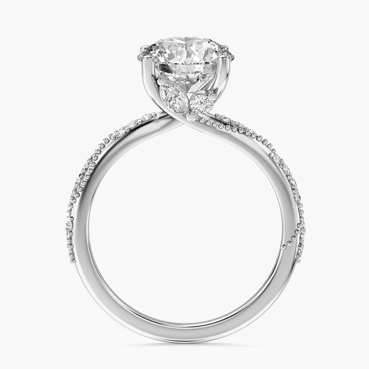 Nova Round Lab Grown Diamond Ring