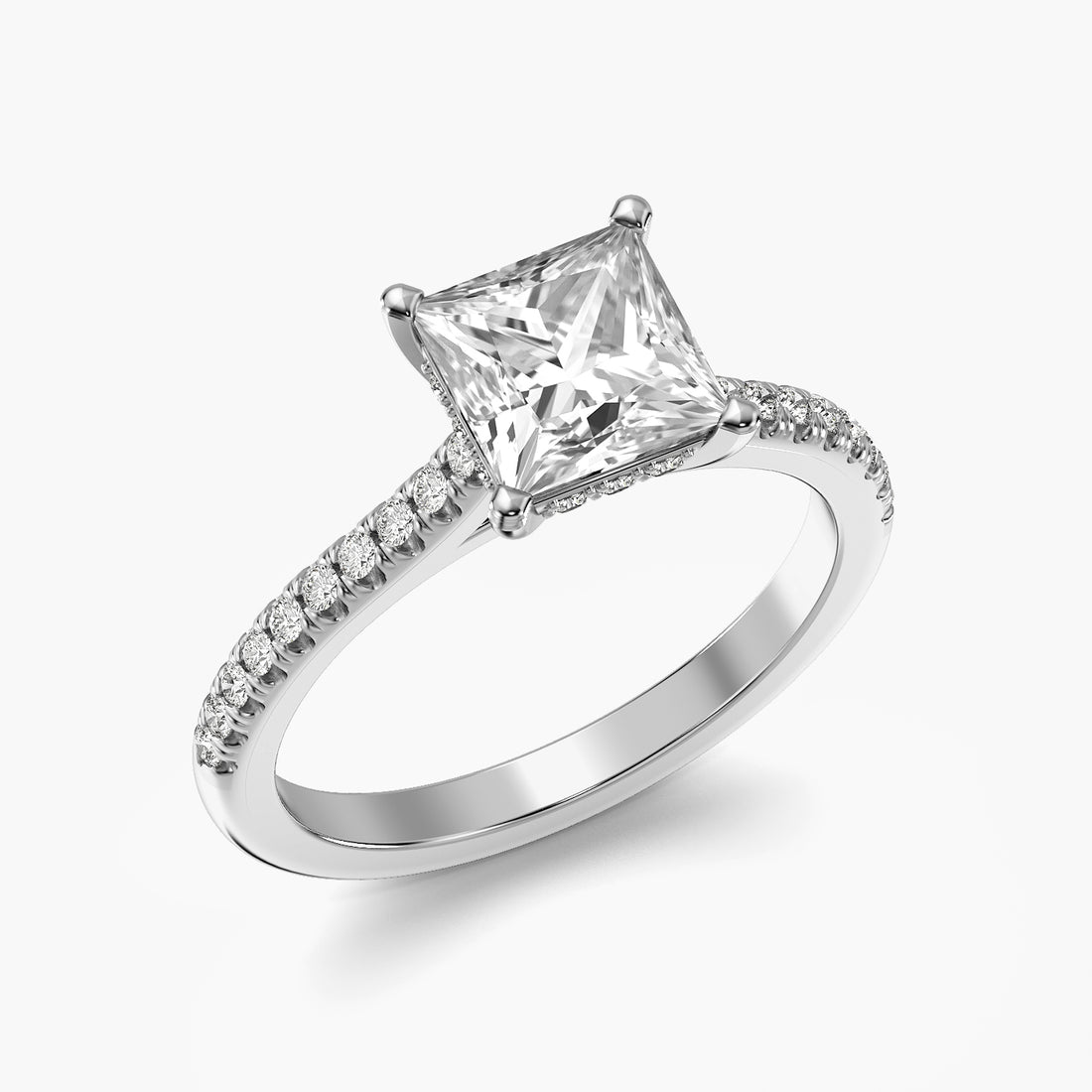 Lyra Princess Lab Grown Diamond Ring