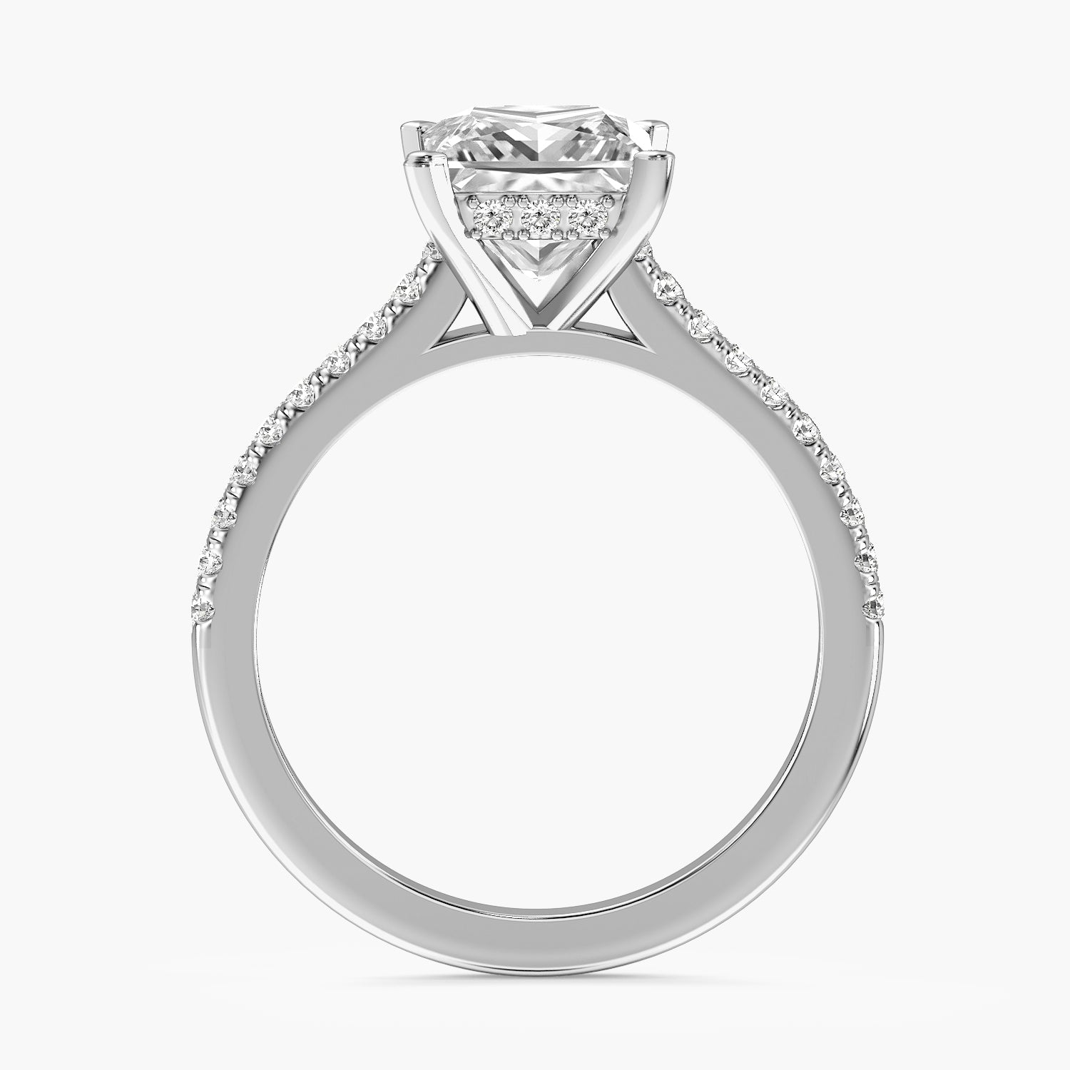 Lyra Princess Lab Grown Diamond Ring