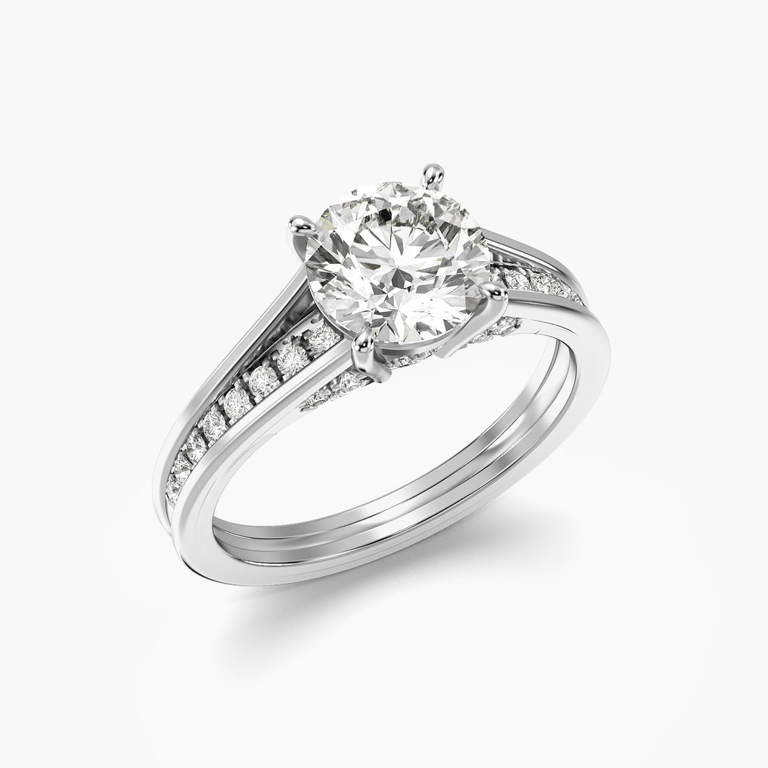Celeste Round Lab-Grown Diamond Ring