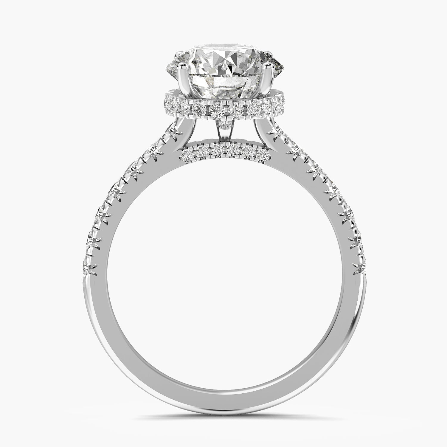 Celeste Round Lab Grown Diamond Ring