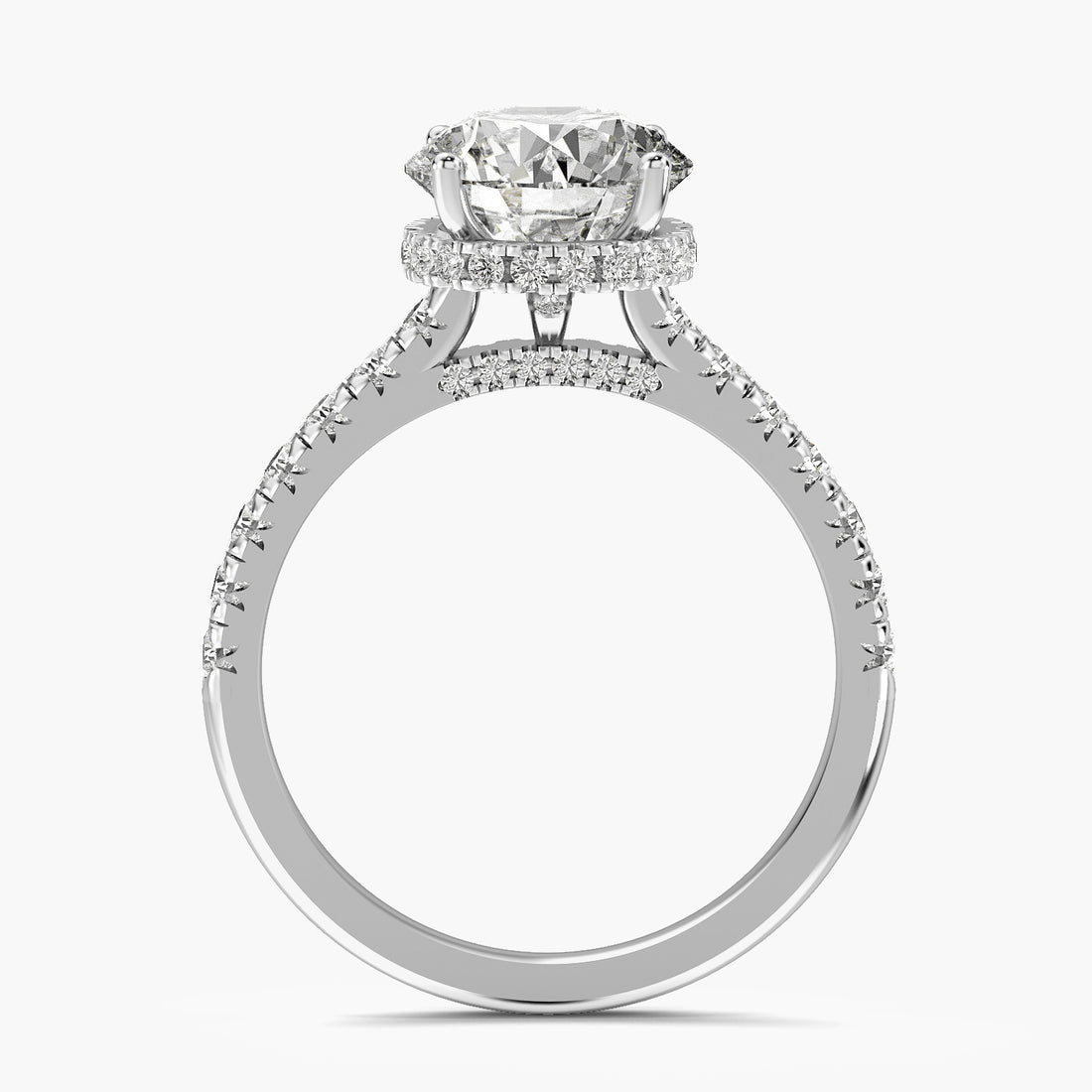 Celeste Round Lab Grown Diamond Ring