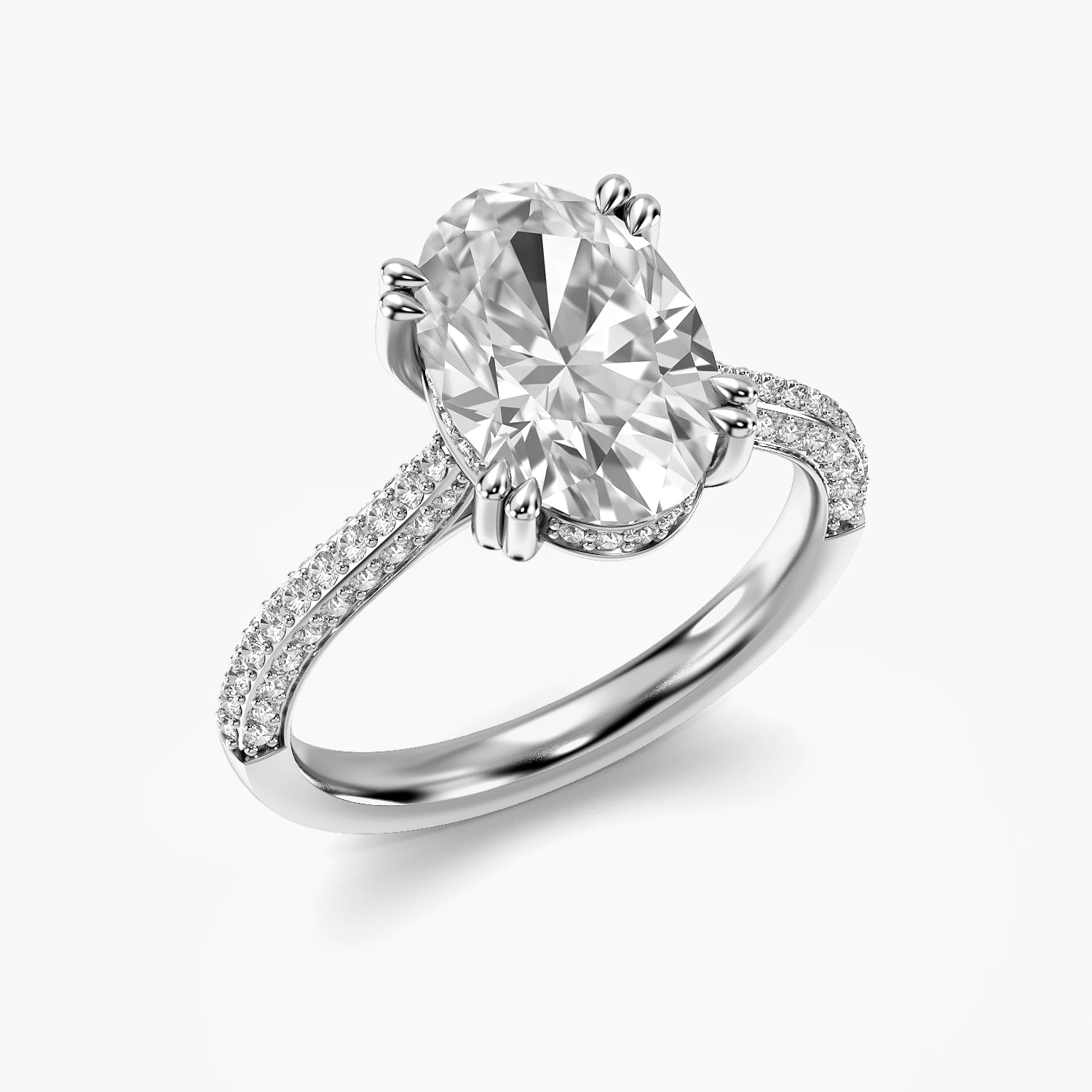 Moena Elara Oval Lab-Grown Diamond Ring
