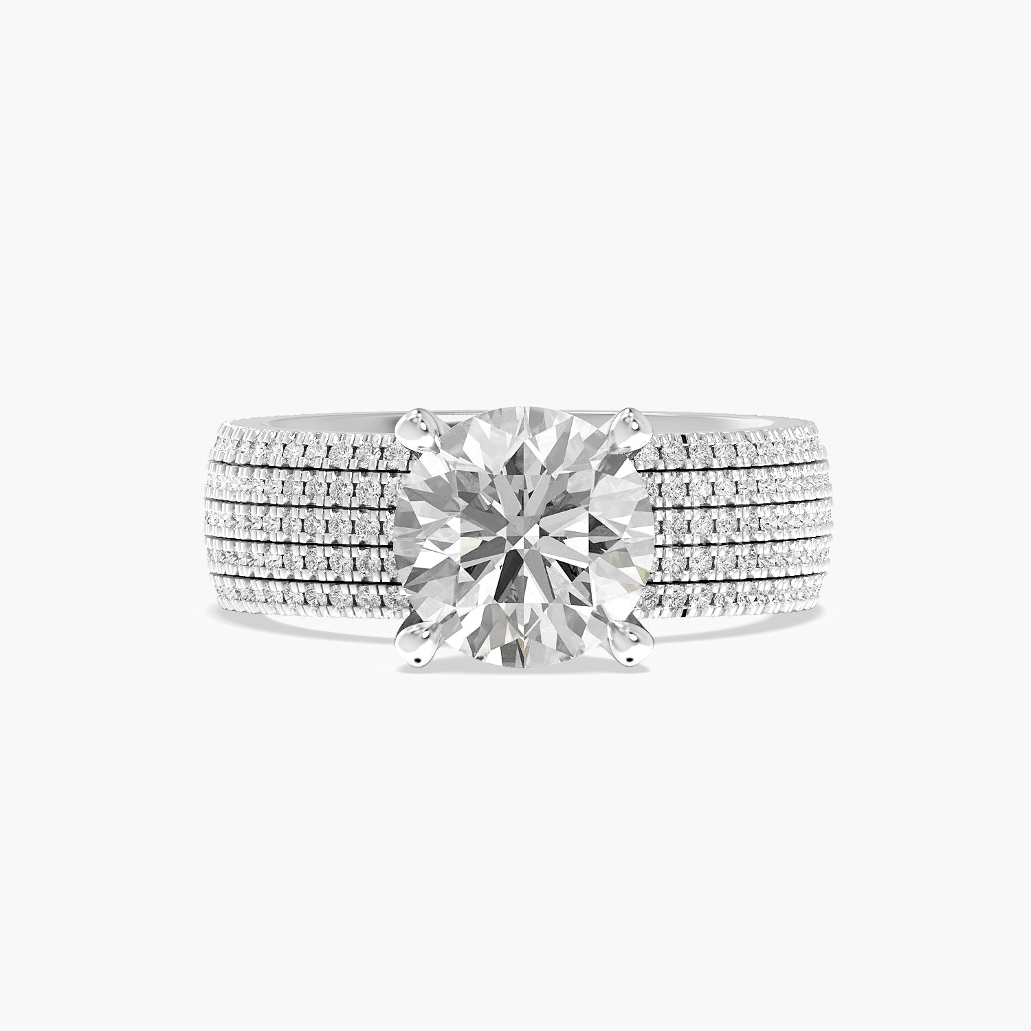 Moena Royale Pavé Lab Grown Diamond Ring