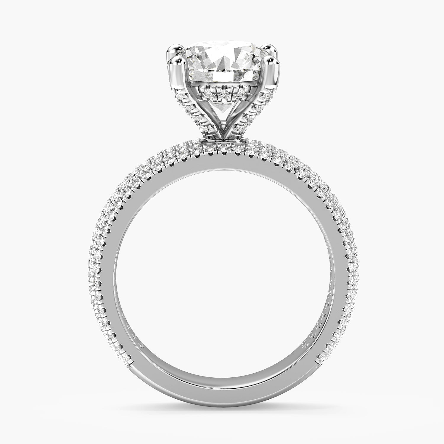 Moena Royale Pavé Lab Grown Diamond Ring
