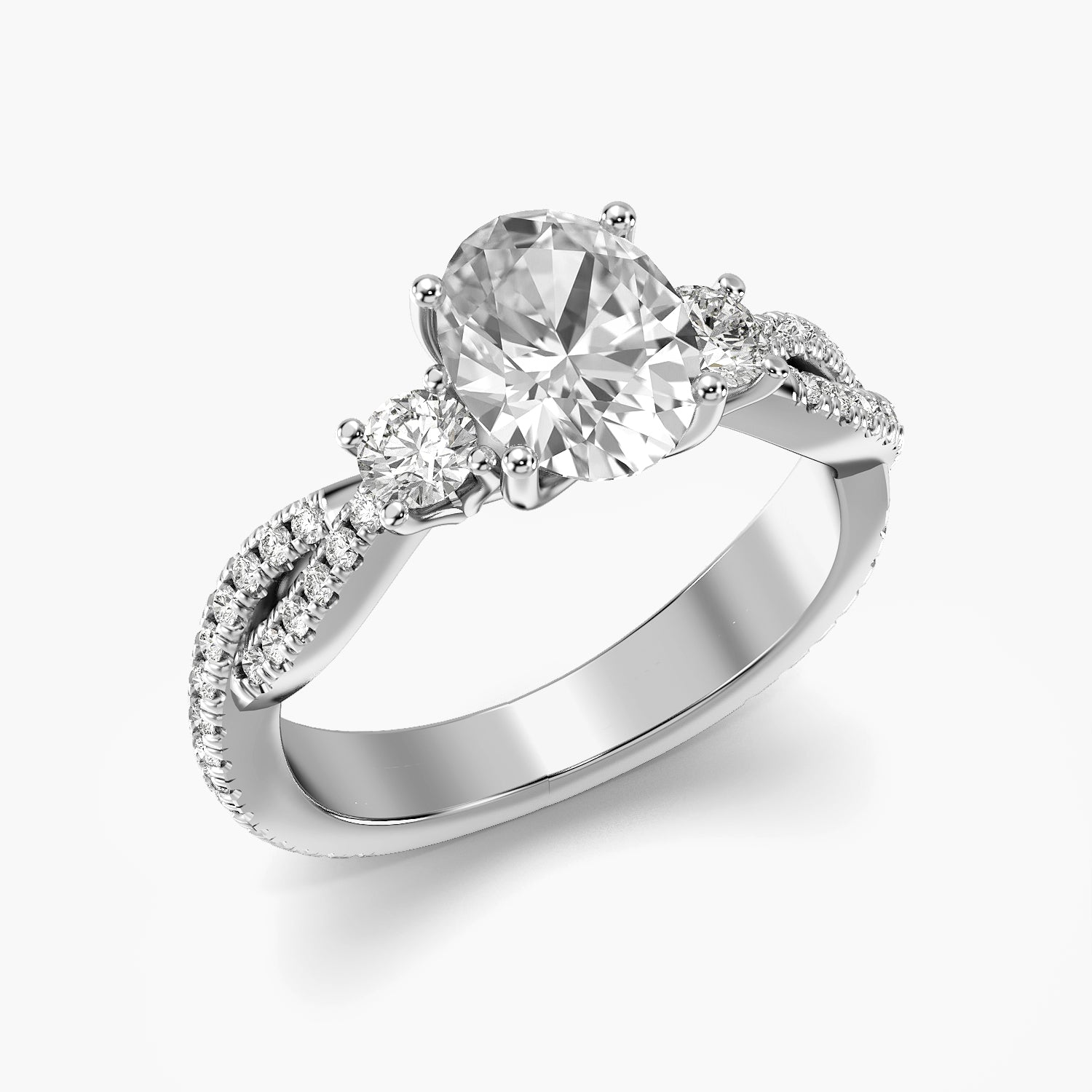 Virelle Oval Lab-Grown Diamond Ring
