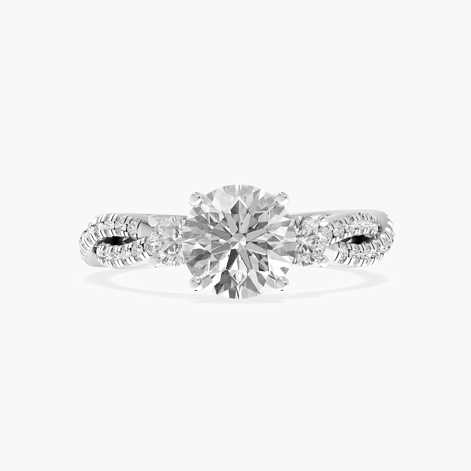 Elara Round Lab-Grown Diamond Ring