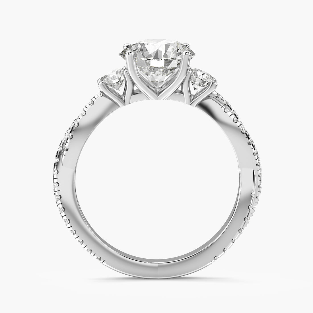 Elara Round Lab-Grown Diamond Ring