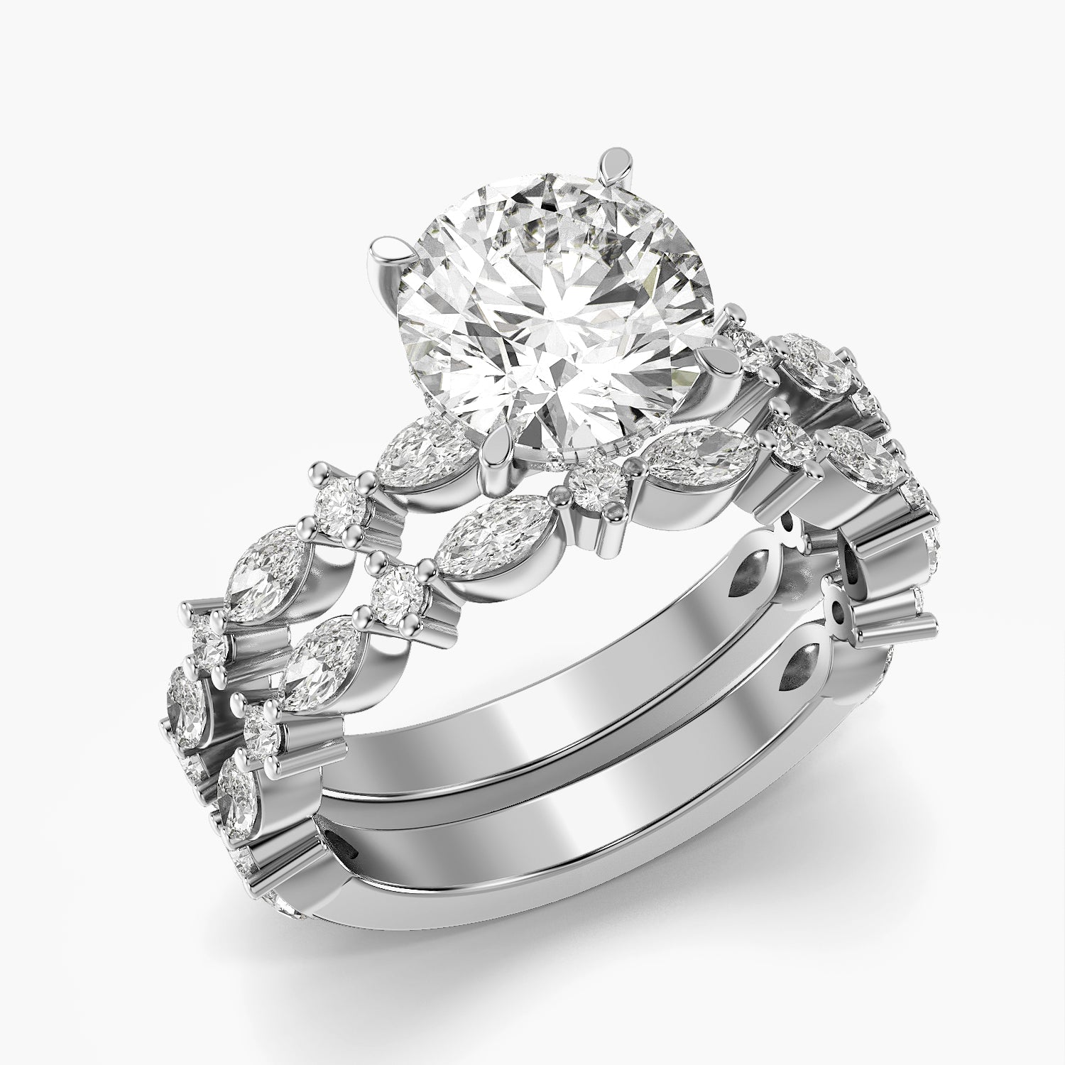 Celeste Cluster Lab Grown Diamond Ring