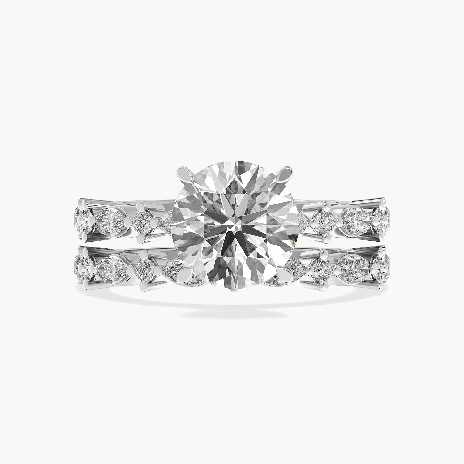 Celeste Cluster Lab Grown Diamond Ring