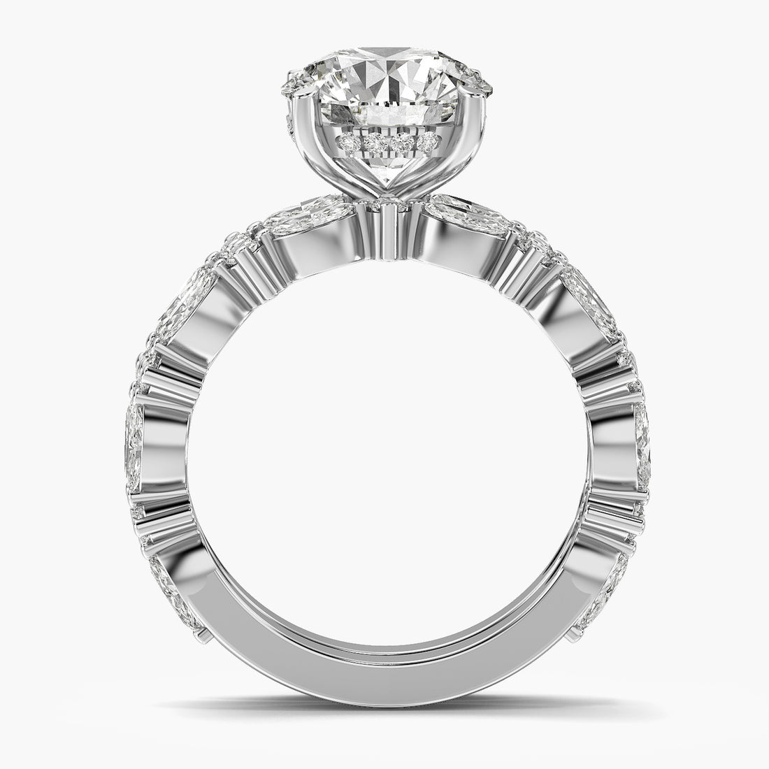 Celeste Cluster Lab Grown Diamond Ring