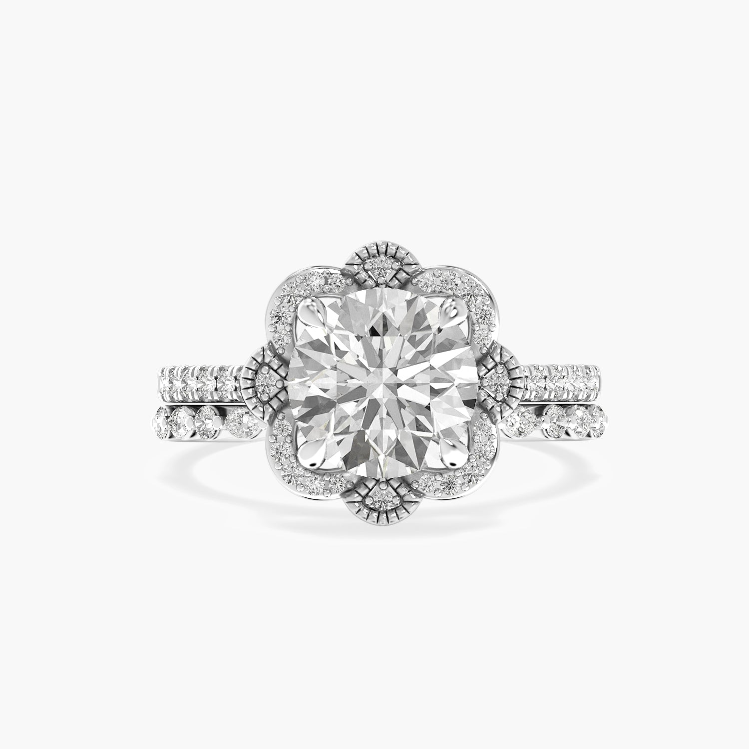 Blossom Halo Lab-Grown Diamond Ring