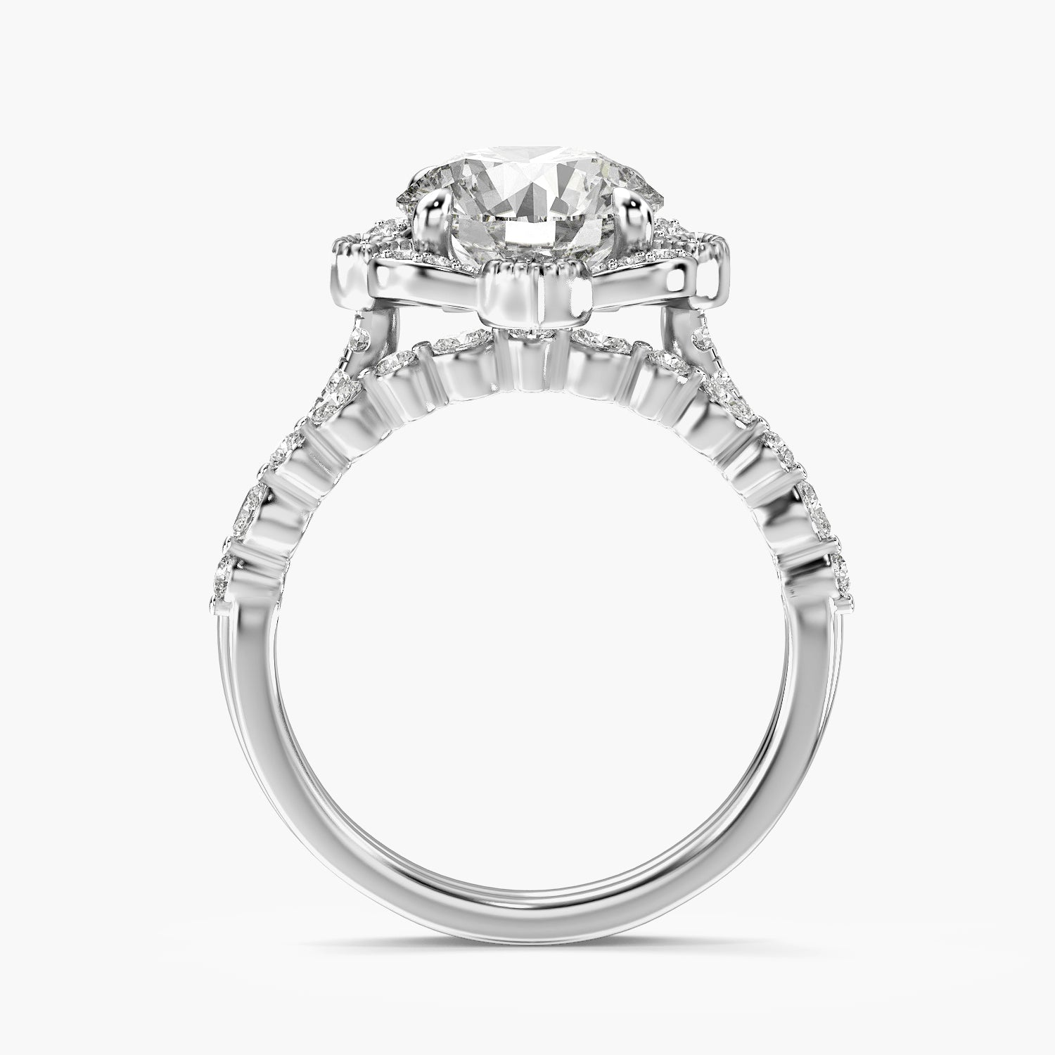 Blossom Halo Lab-Grown Diamond Ring