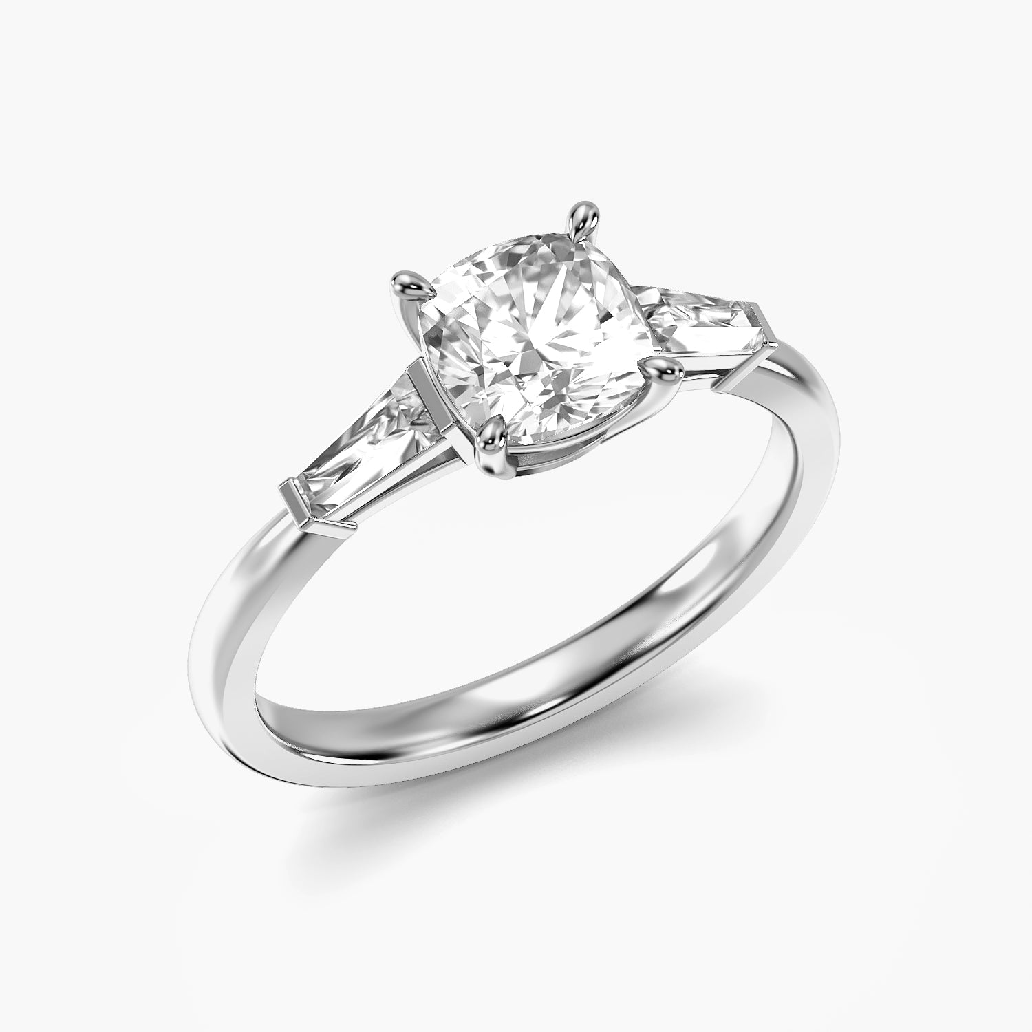 Velisse Art Deco Cushion Ring