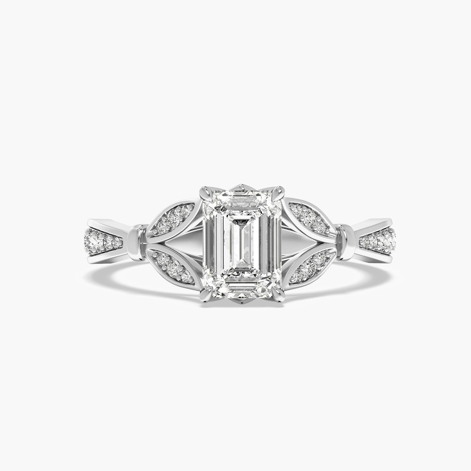 Aurielle Emerald Grace Ring