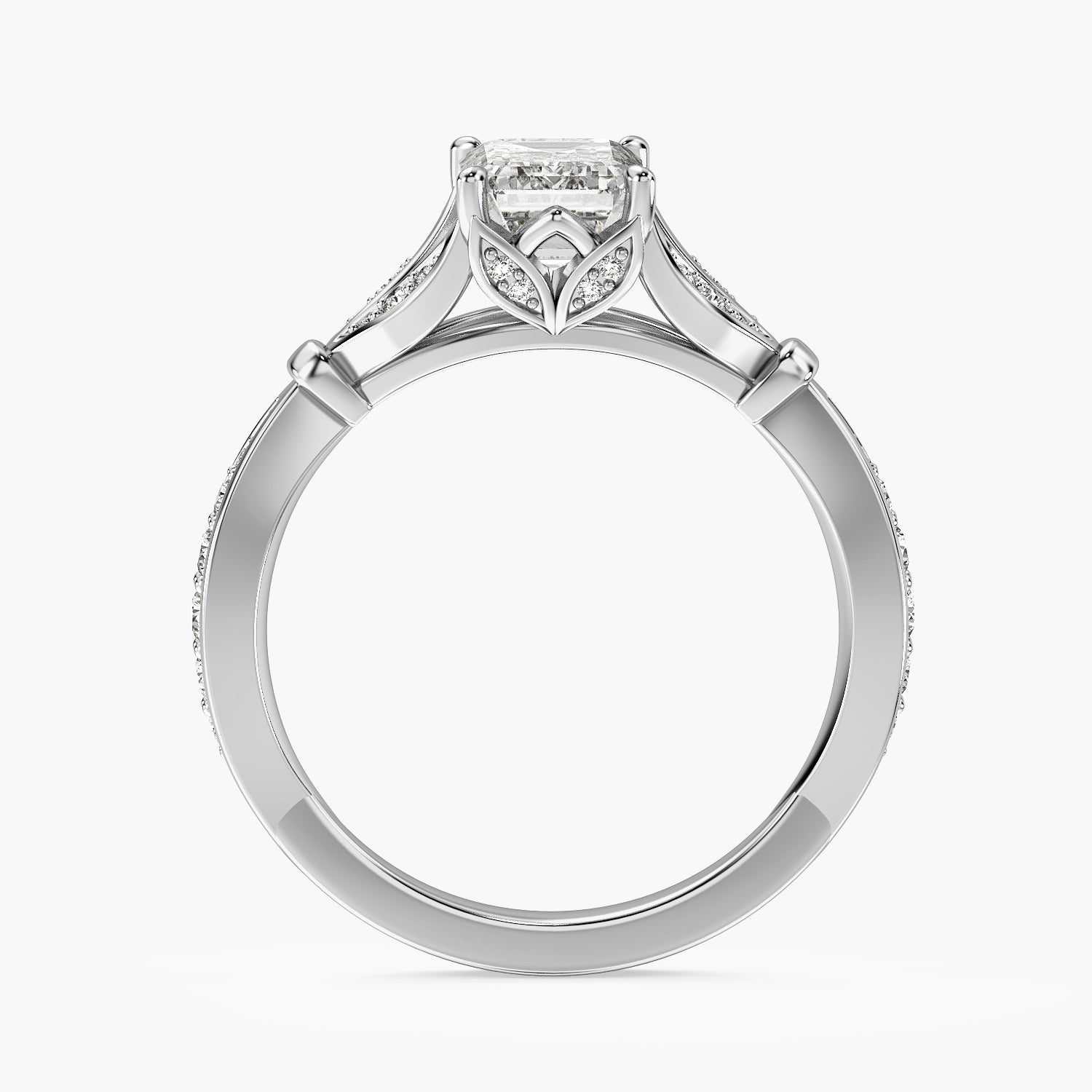 Aurielle Emerald Grace Ring