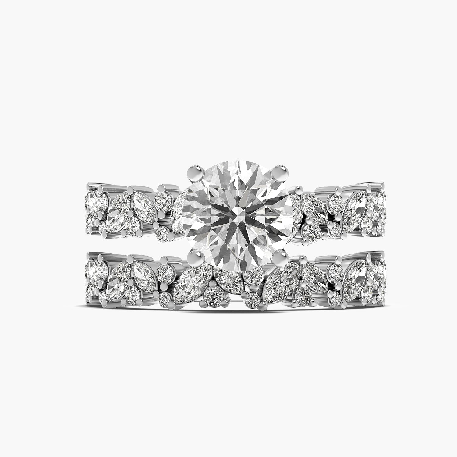 Velora Marquise Crown Ring