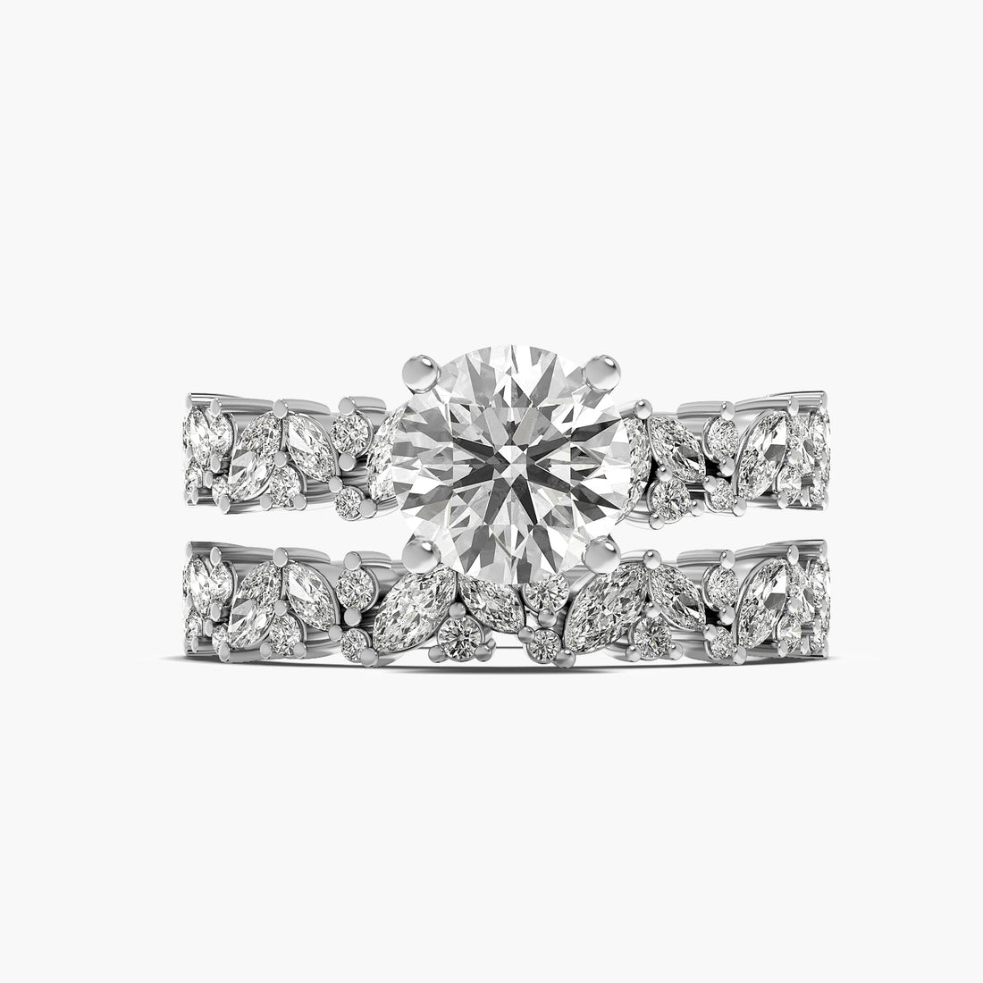 Velora Marquise Crown Ring
