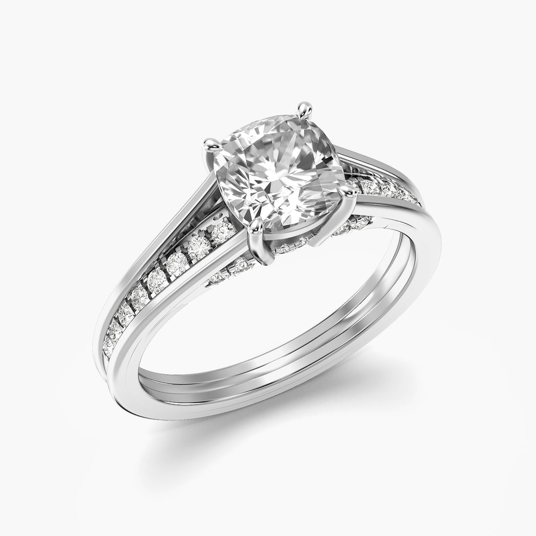 Celara Cushion Diamond Ring