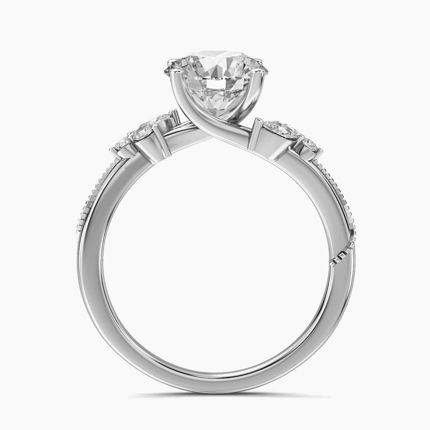 Moena Bloom Diamond Bridal Ring Set