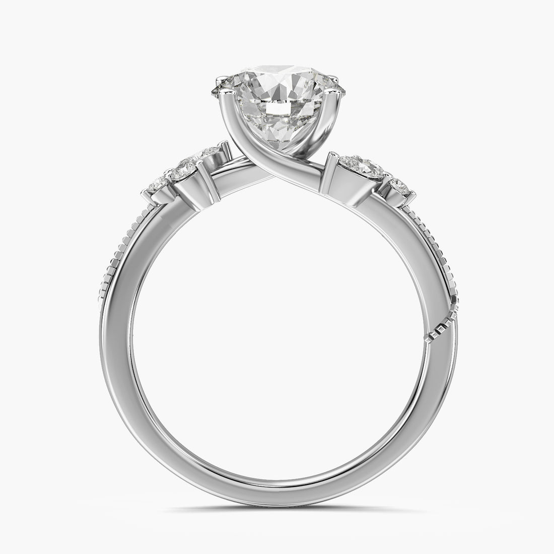 Moena Bloom Diamond Bridal Ring Set