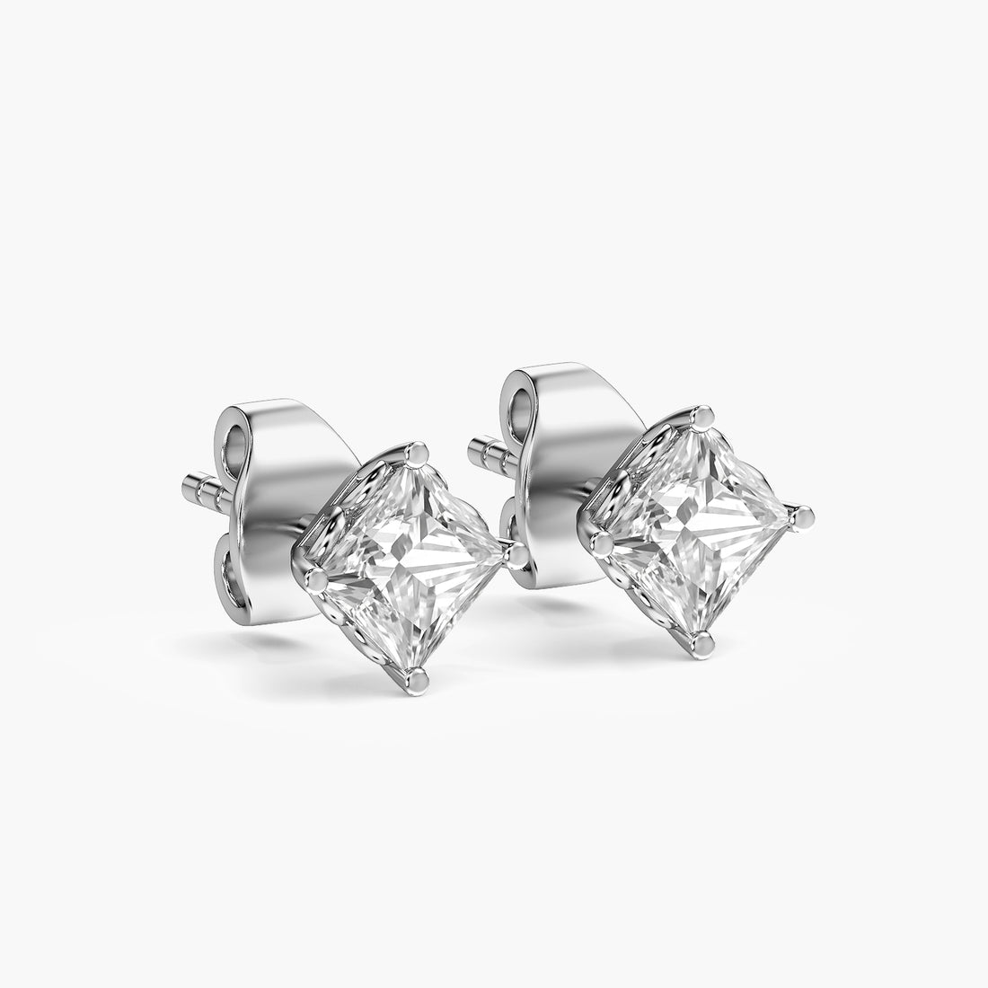 Classic Princess Lab-Grown Diamond Studs