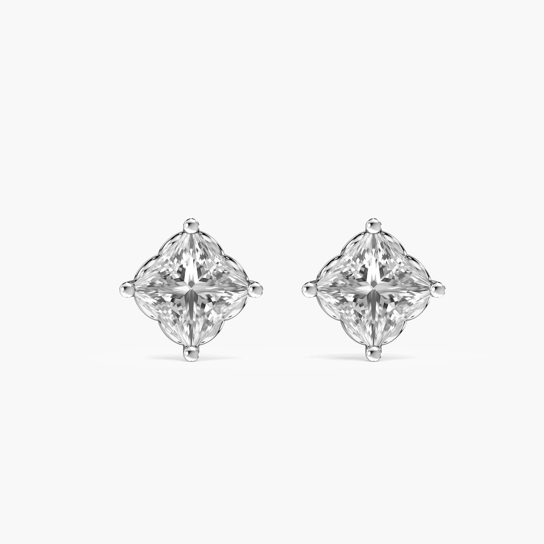 Classic Princess Lab-Grown Diamond Studs