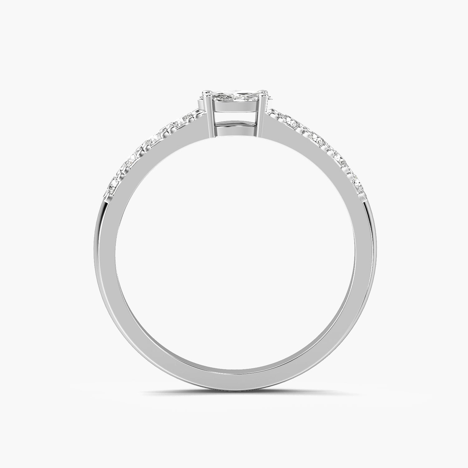 Seren Marquise Pavé Ring
