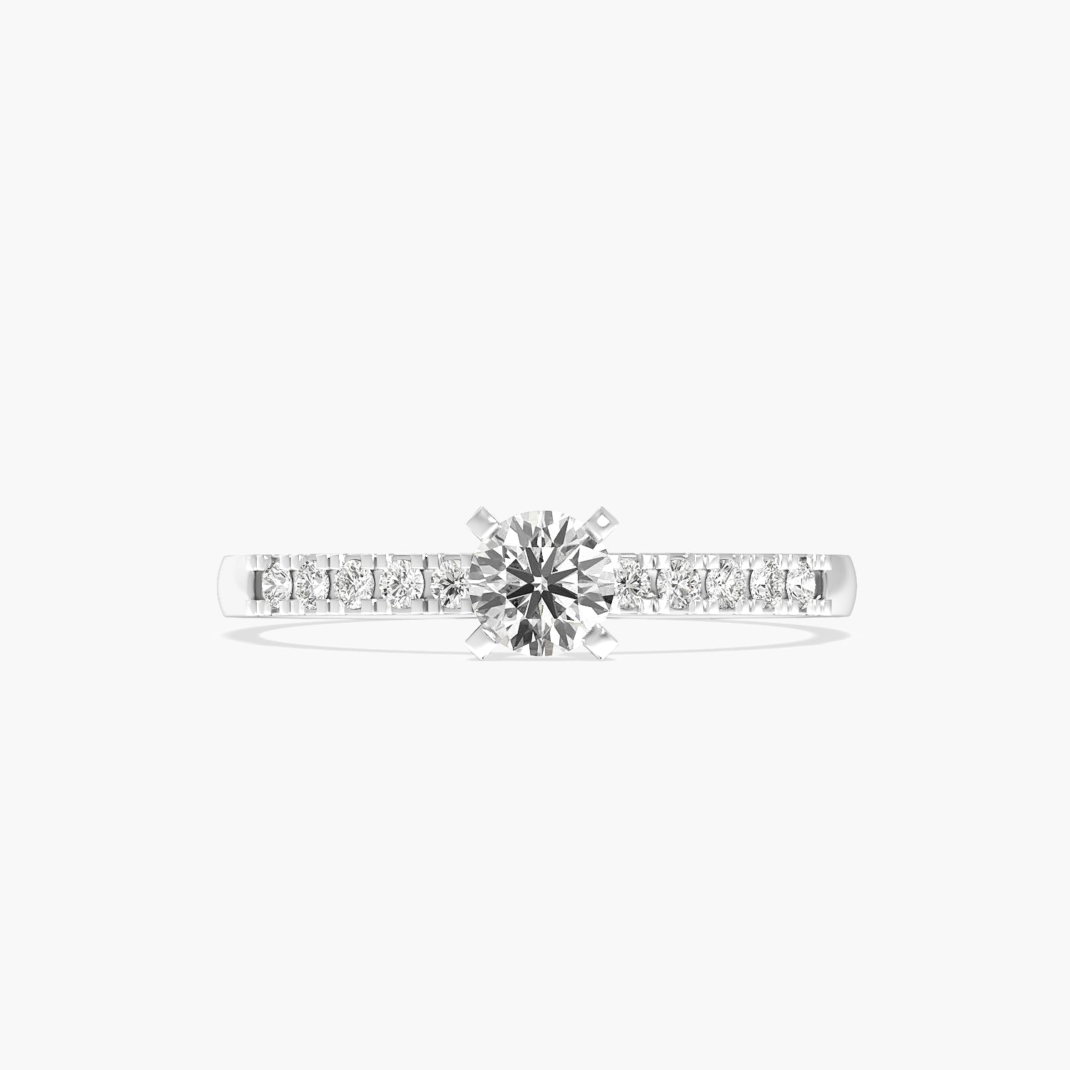 Celest Round Spark Ring
