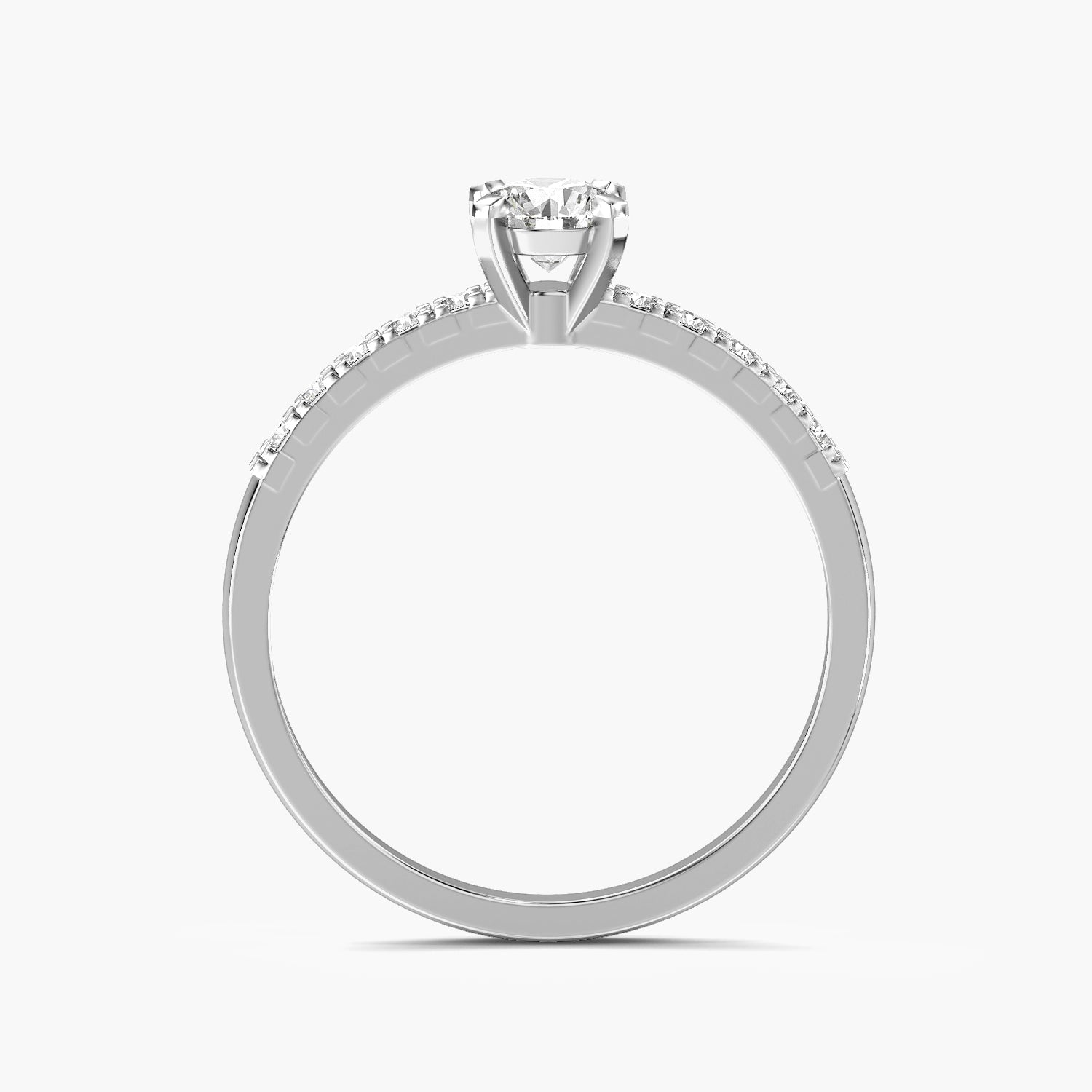 Celest Round Spark Ring