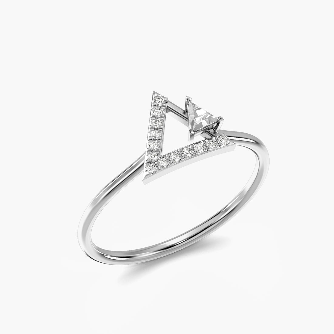 Arlisse Geometric Diamond Ring
