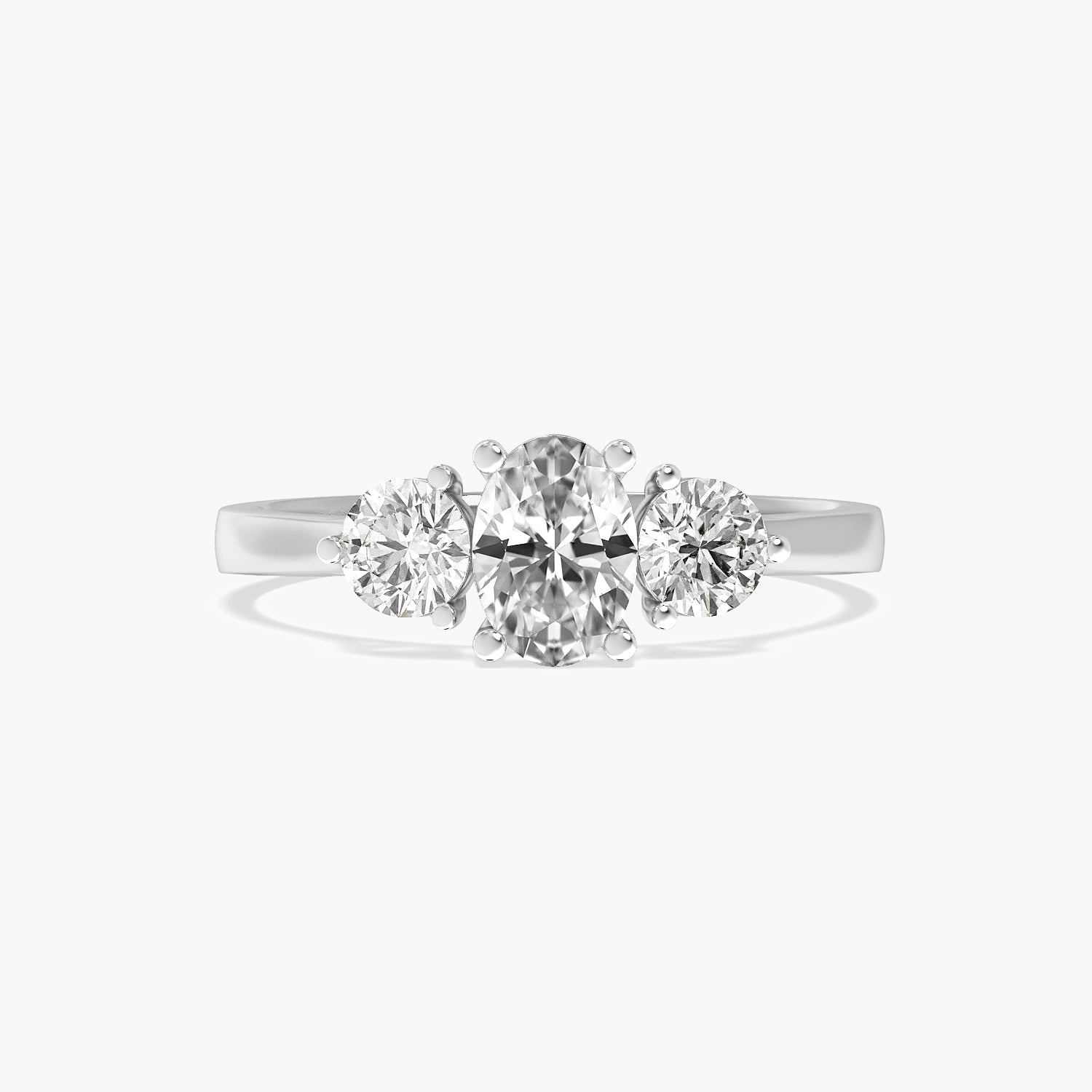 Elara Oval Trio Ring