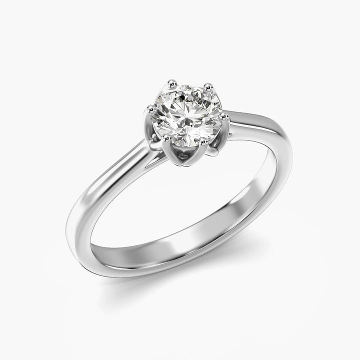 Aurel Classic Solitaire Ring