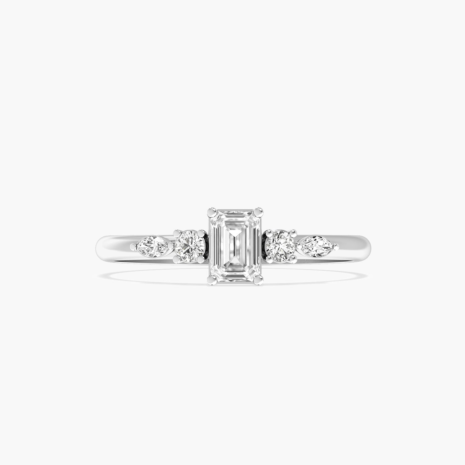 Velora Emerald Diamond Ring
