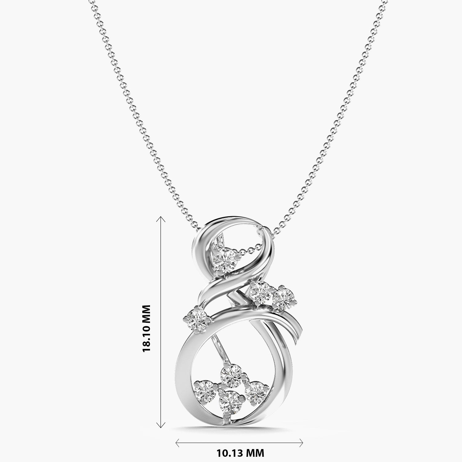 Golden Whirl Pendant - Moena