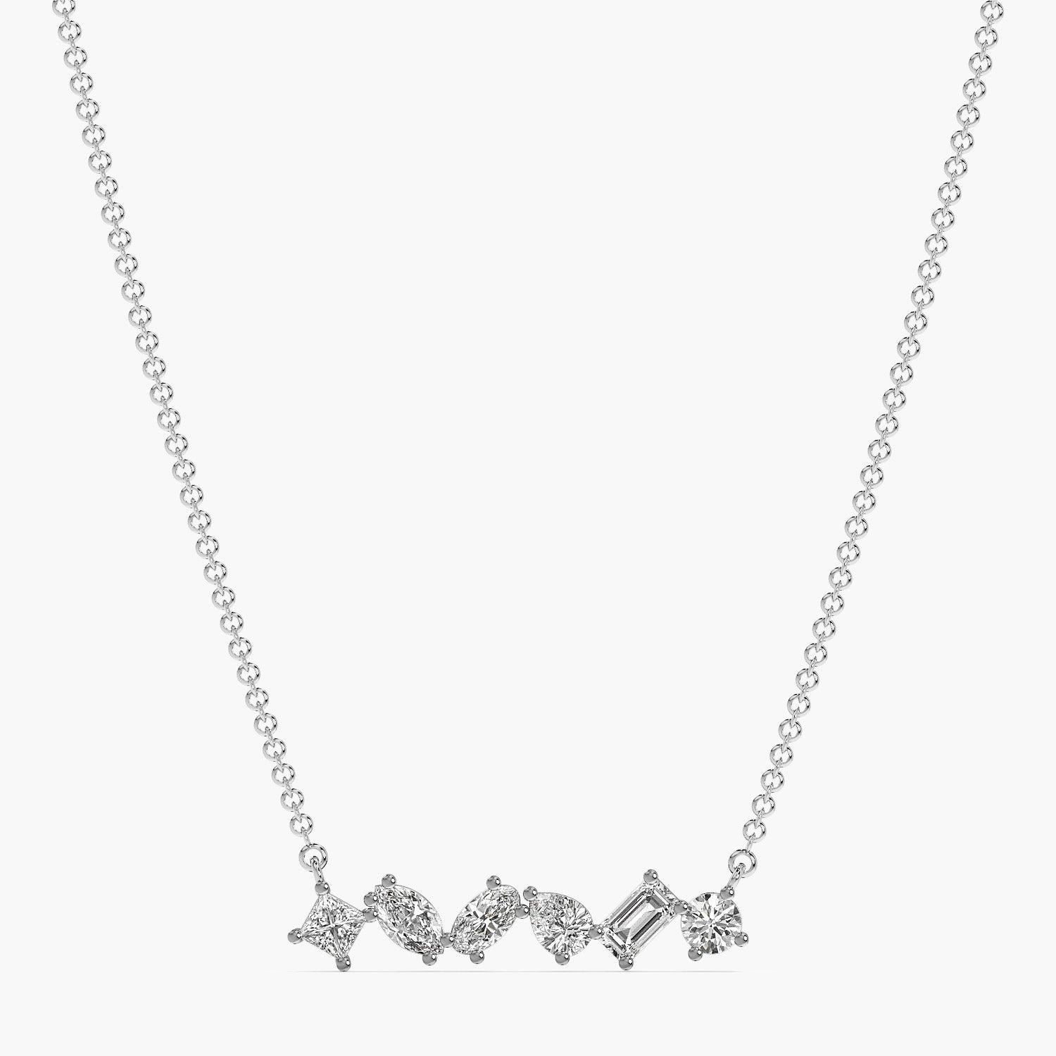 Éclat Linea Diamond Pendant (With Chain)
