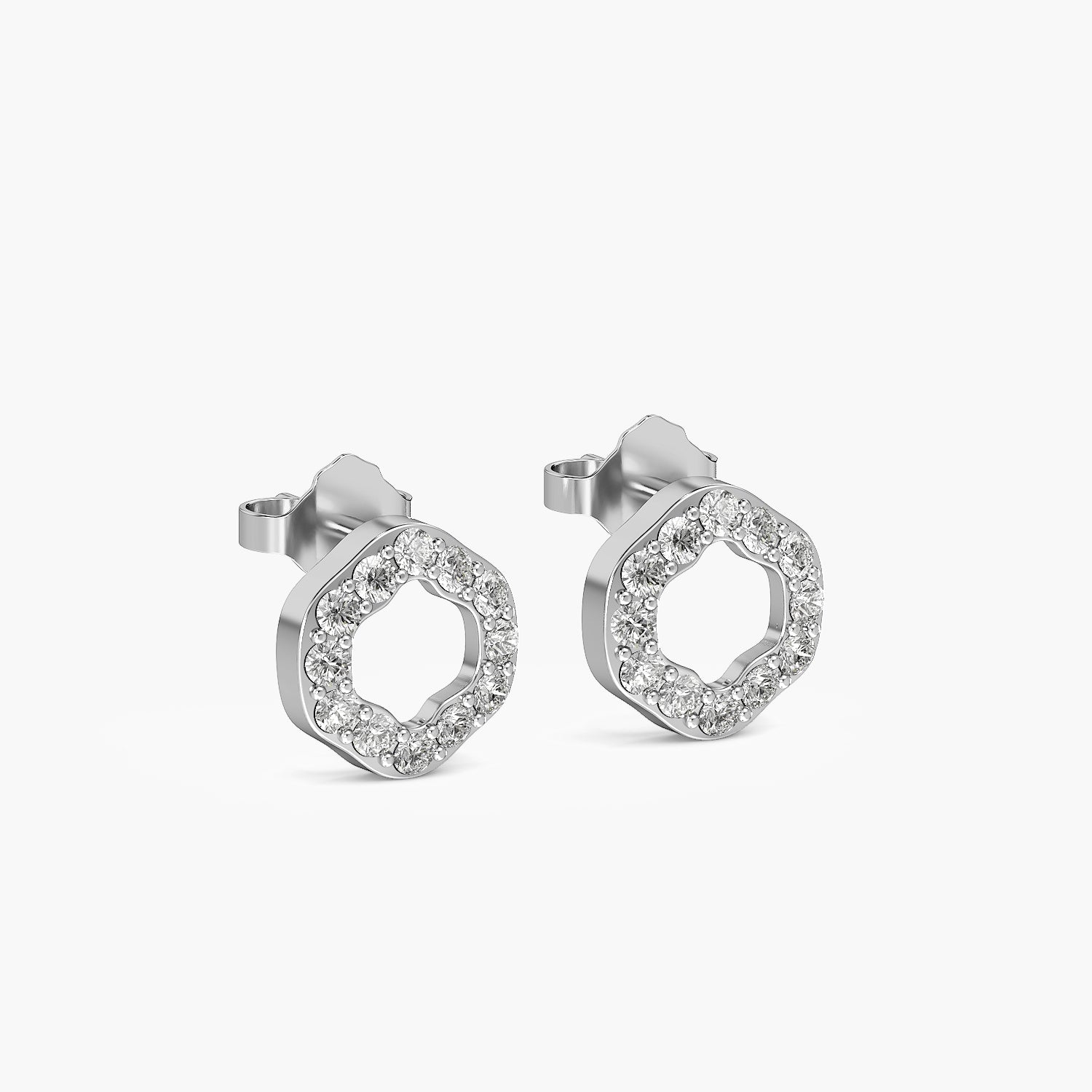 Celene Floral Crown Studs