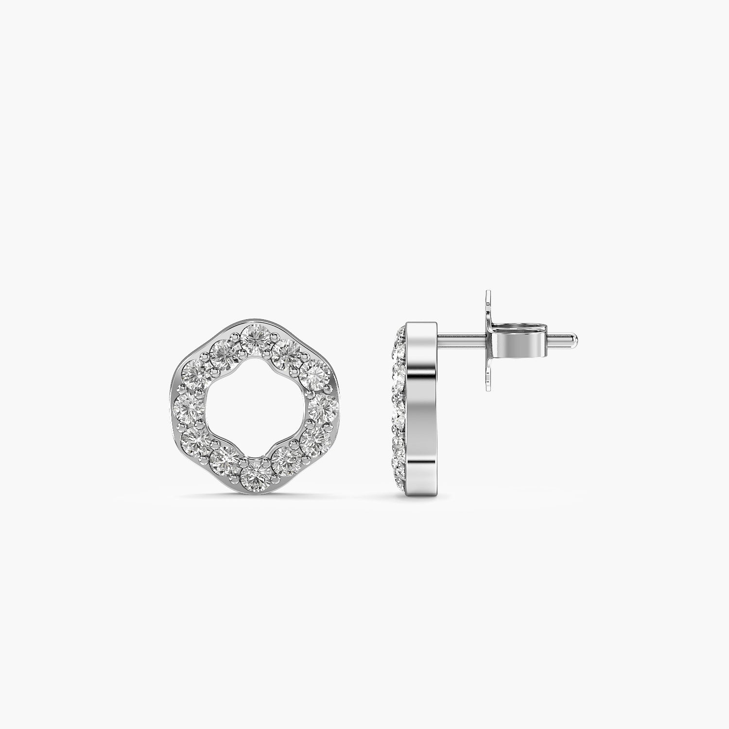 Celene Floral Crown Studs